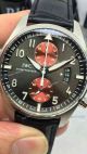 Swiss Copy IWC Schaffhausen Watch Black Leather  (8)_th.jpg
